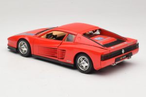Ferrari Testarossa PPG Auto Refinish Czerwony Bburago 1:18 3039-P3 Metal — zdjęcie 7 z 8