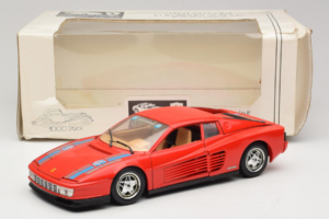 Ferrari Testarossa PPG Auto Refinish Czerwony Bburago 1:18 3039-P3 Metal — zdjęcie 8 z 8