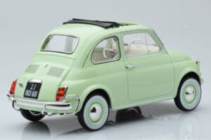 Fiat 500 L Jasny Zielony Norev 1:18 187773 Metal — zdjęcie 2 z 6