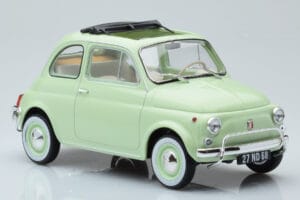 Fiat 500 L Jasny Zielony Norev 1:18 187773 Metal — zdjęcie 4 z 6