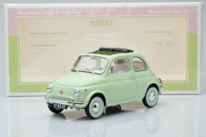 Fiat 500 L Jasny Zielony Norev 1:18 187773 Metal — zdjęcie 6 z 6