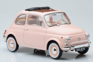 Fiat 500 L Różowy Special Birth Pack Norev 1:18 187774 Metal — zdjęcie 4 z 6