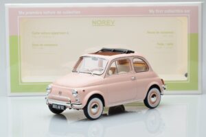 Fiat 500 L Różowy Special Birth Pack Norev 1:18 187774 Metal — zdjęcie 6 z 6
