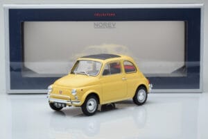 Fiat 500 L Tahiti Żółty Norev 1:18 187772 Metal — zdjęcie 6 z 6