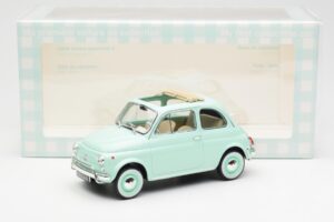 Fiat 500L Pastel Niebieski Norev 1:18 187777 Metal — zdjęcie 6 z 6