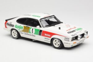 Ford Capri Mk3 3.0S #1 V. Schäfer / K. Rosberg Gilden Kölsch Racing 24 Hours of Nürburgring 1982 Minichamps 1:18 155828601 Me — zdjęcie 4 z 6