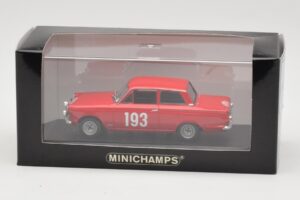 Ford Cortina Mk I #193 Rally Monte Carlo 1963 Minichamps 1:43 400638293 Metal — zdjęcie 4 z 4