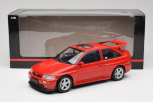 Ford Escort RS Cosworth Radiant Czerwony Minichamps 1:18 150089021 Metal — zdjęcie 8 z 8