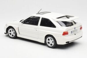 Ford Escort RS Cosworth Biały Norev 1:18 182776 Metal — zdjęcie 5 z 6