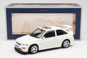 Ford Escort RS Cosworth Biały Norev 1:18 182776 Metal — zdjęcie 6 z 6
