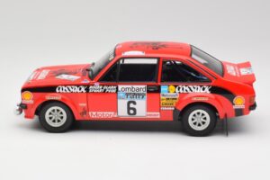 Ford Escort II RS1800 #6 R. Clark / J. Pegg RAC Rally Winner 1976 Minichamps 1:18 100768406 Metal — zdjęcie 4 z 8