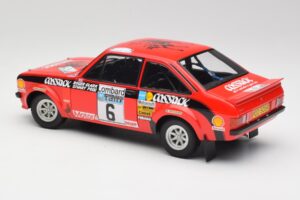 Ford Escort II RS1800 #6 R. Clark / J. Pegg RAC Rally Winner 1976 Minichamps 1:18 100768406 Metal — zdjęcie 7 z 8