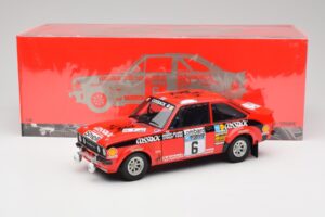Ford Escort II RS1800 #6 R. Clark / J. Pegg RAC Rally Winner 1976 Minichamps 1:18 100768406 Metal — zdjęcie 8 z 8