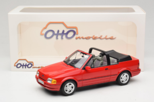 Ford Escort Mk4 XR3i Kabriolet Flamenco Red Otto 1:18 OT1254 Żywica — zdjęcie 6 z 6