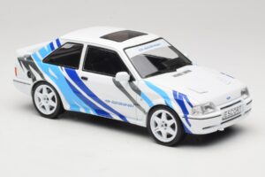 Ford Escort Mk4 RS Turbo S2 Biały Z Dekoracją MCG 1:18 MCG18547R Metal — zdjęcie 4 z 6