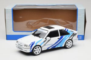 Ford Escort Mk4 RS Turbo S2 Biały Z Dekoracją MCG 1:18 MCG18547R Metal — zdjęcie 6 z 6
