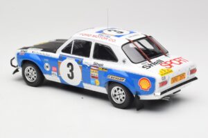 Ford Escort RS 1600 Mk1 #3 V. Preston Jr. / B. Smith Safari Rally 1973 IXO 1:18 18RMC075B Metal — zdjęcie 5 z 6