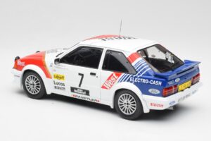 Ford Escort RS Turbo #7 Lotto Haspengouw Rally 1985 MCG 1:18 MCG18421 Metal — zdjęcie 5 z 6
