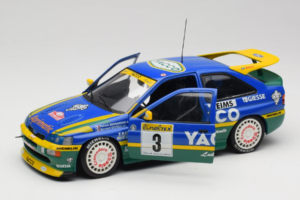 Ford Escort #3 Yacco L. Bernardini / B. Occelli Rally Monte Carlo Winners 1996 UT Models 1:18 180968203-R1 Metal — zdjęcie 2 z 8