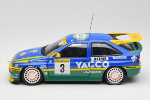 Ford Escort #3 Yacco L. Bernardini / B. Occelli Rally Monte Carlo Winners 1996 UT Models 1:18 180968203-R1 Metal — zdjęcie 4 z 8