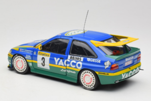 Ford Escort #3 Yacco L. Bernardini / B. Occelli Rally Monte Carlo Winners 1996 UT Models 1:18 180968203-R1 Metal — zdjęcie 7 z 8