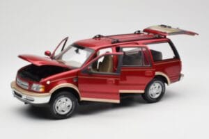 Ford Expedition Eddie Bauer Czerwony Metaliczny UT Models 1:18 22711 Metal — zdjęcie 2 z 8