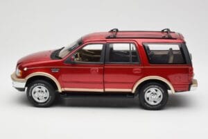 Ford Expedition Eddie Bauer Czerwony Metaliczny UT Models 1:18 22711 Metal — zdjęcie 4 z 8