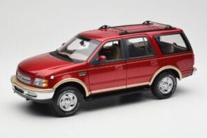 Ford Expedition Eddie Bauer Czerwony Metaliczny UT Models 1:18 22711 Metal