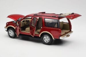 Ford Expedition Eddie Bauer Czerwony Metaliczny UT Models 1:18 22711 Metal — zdjęcie 5 z 8