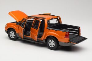 Ford Explorer Sport Trac Pomarańczowy Maisto 1:18 536891G Metal — zdjęcie 5 z 8
