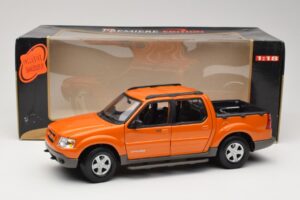 Ford Explorer Sport Trac Pomarańczowy Maisto 1:18 536891G Metal — zdjęcie 8 z 8