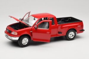 Ford F-150 Flareside SuperCab Czerwony Mira 1:18 6217 Metal — zdjęcie 2 z 8
