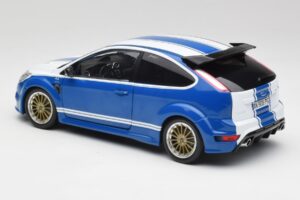 Ford Focus RS Mk2 LM Classic Niebieski Capri RS2600 Tribute Minichamps 1:18 100080072 Metal — zdjęcie 7 z 8