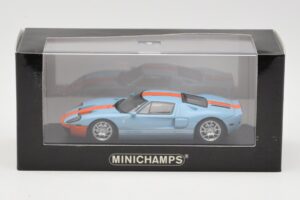 Ford GT Gulf Minichamps 1:43 400084202 Metal — zdjęcie 4 z 4