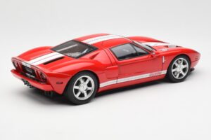 Ford GT Czerwony AUTOart 1:18 73021 Metal — zdjęcie 3 z 8