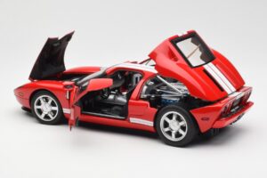 Ford GT Czerwony AUTOart 1:18 73021 Metal — zdjęcie 5 z 8