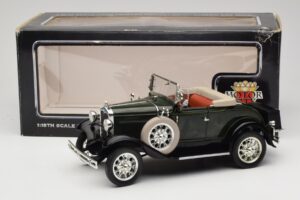 Ford Model A Ciemnozielony Motor City 1:18 20003 Metal — zdjęcie 8 z 8
