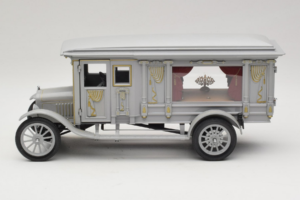 Ford Model T Ornate Carved Hearse Precision Miniatures 1:18 PMSC-07G Metal — zdjęcie 4 z 8