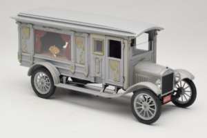Ford Model T Ornate Carved Hearse Precision Miniatures 1:18 PMSC-07G Metal — zdjęcie 6 z 8