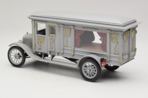 Ford Model T Ornate Carved Hearse Precision Miniatures 1:18 PMSC-07G Metal — zdjęcie 7 z 8