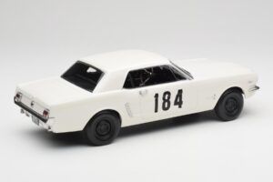 Ford Mustang Hardtop #184 B. Neyret / J. Terramorsi Rally Monte Carlo 1965 Norev 1:18 182801 Metal — zdjęcie 2 z 6