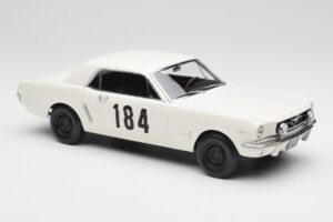 Ford Mustang Hardtop #184 B. Neyret / J. Terramorsi Rally Monte Carlo 1965 Norev 1:18 182801 Metal — zdjęcie 4 z 6