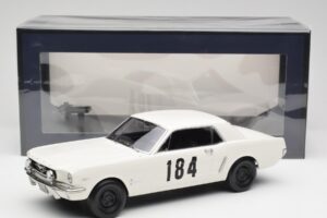 Ford Mustang Hardtop #184 B. Neyret / J. Terramorsi Rally Monte Carlo 1965 Norev 1:18 182801 Metal — zdjęcie 6 z 6