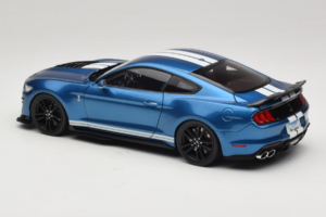Ford Mustang Shelby GT500 S550 Atlas Blue Metallic IXO 1:18 18RDC244-FO Metal — zdjęcie 7 z 8