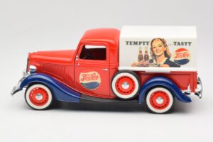 Ford Pickup Truck Pepsi-Cola Solido 1:18 99053 Metal — zdjęcie 4 z 8
