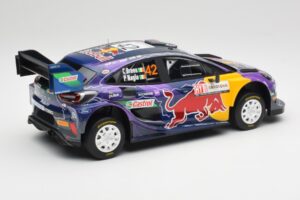 Ford Puma Rally1 #42 C. Breen / P. Nagle M-Sport Ford Rally Italia Sardegna 2022 TopSpeed 1:18 TS0491 Metal — zdjęcie 2 z 6