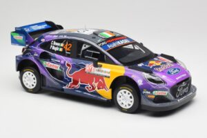 Ford Puma Rally1 #42 C. Breen / P. Nagle M-Sport Ford Rally Italia Sardegna 2022 TopSpeed 1:18 TS0491 Metal — zdjęcie 4 z 6