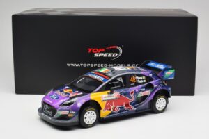 Ford Puma Rally1 #42 C. Breen / P. Nagle M-Sport Ford Rally Italia Sardegna 2022 TopSpeed 1:18 TS0491 Metal — zdjęcie 6 z 6
