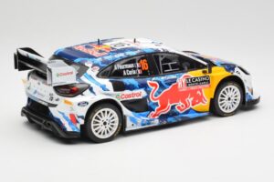 Ford Puma Rally1 WRC #16 A. Fourmaux / A. Coria Rally Monte Carlo 2024 IXO 1:18 18RMC198 Metal — zdjęcie 2 z 6