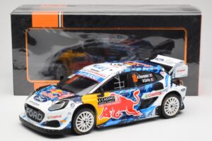 Ford Puma Rally1 WRC #16 A. Fourmaux / A. Coria Rally Monte Carlo 2024 IXO 1:18 18RMC198 Metal — zdjęcie 6 z 6